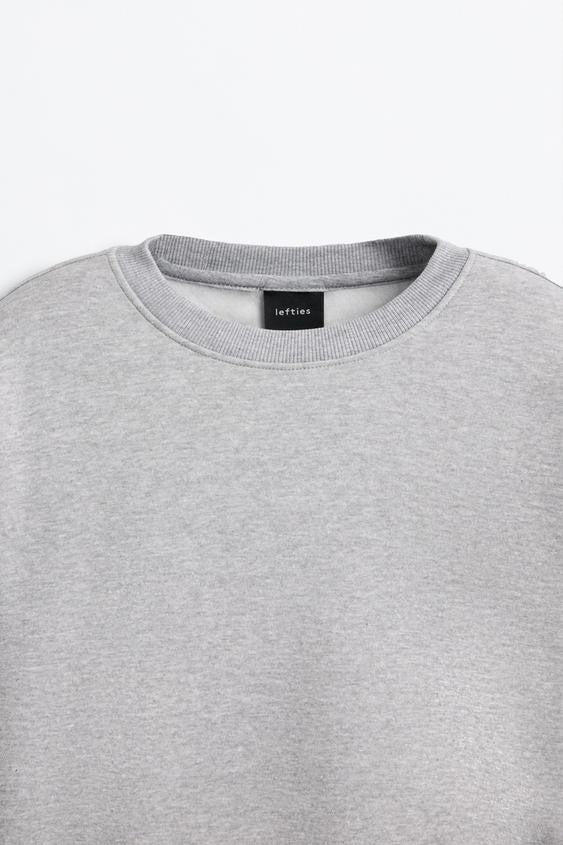 Lefties Basic sweatshirt Gray