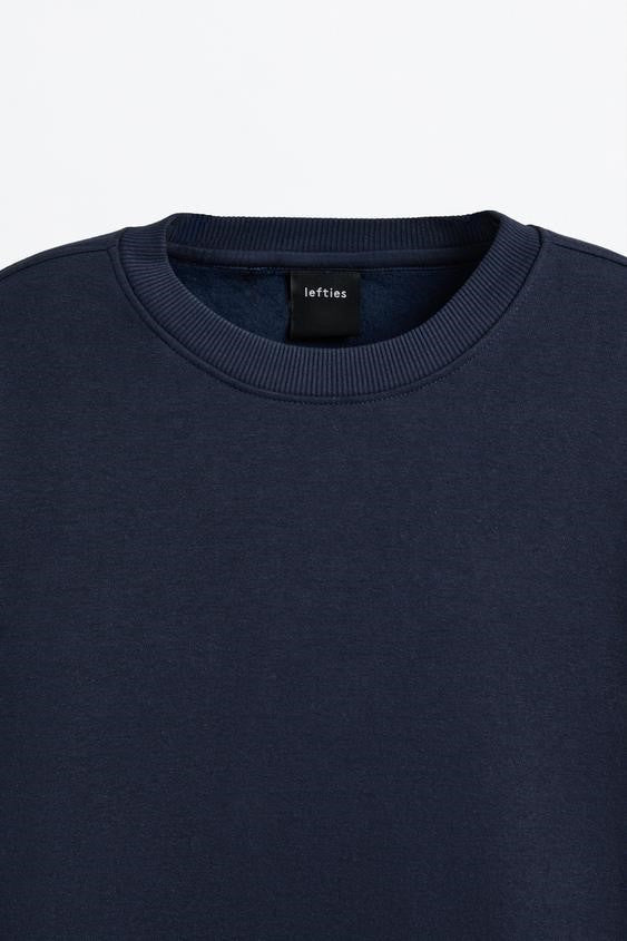 Lefties Basic sweatshirt Navy Blue