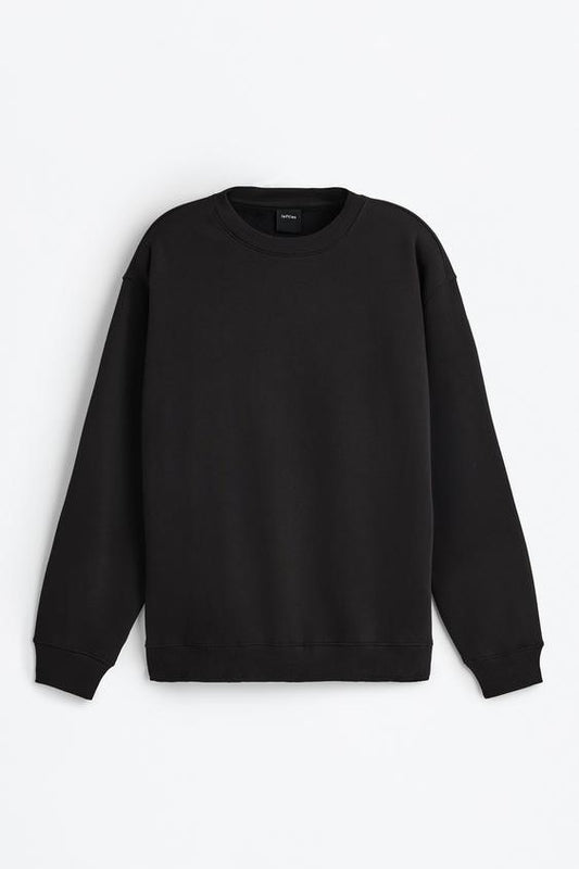 Lefties Basic sweatshirt Black