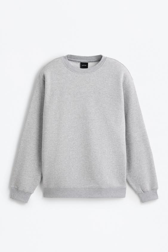 Lefties Basic sweatshirt Gray