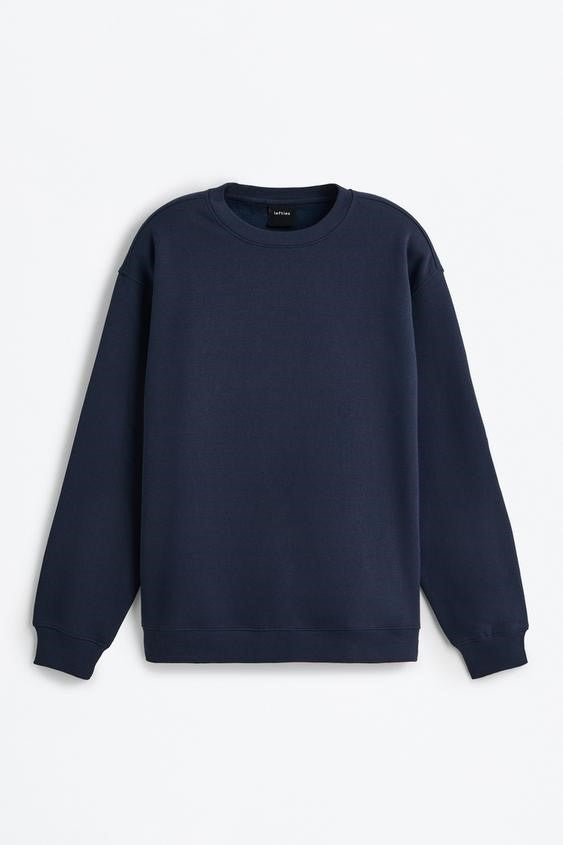 Lefties Basic sweatshirt Navy Blue