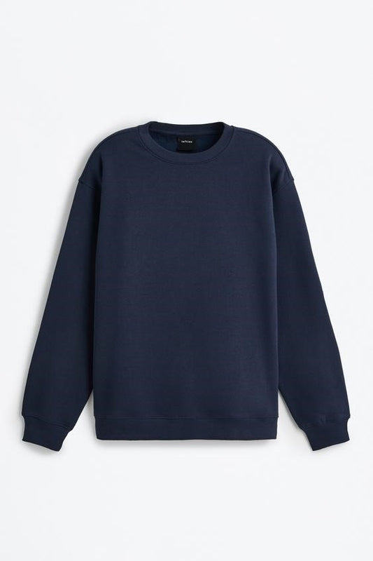 Lefties Basic sweatshirt Navy Blue